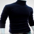 thumbnail image 3 of Chandail à Col Roulé pour Hommes, Tricoté, Décontracté, Haut, T-Shirt, Chandail, 3 of 3