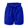 thumbnail image 4 of Cameland Women's Pockets Wide-Leg Pure Color Short Pants, 4 of 5