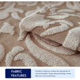thumbnail image 3 of Subtrex Housse Extensible 2 Pcs Lavable pour Fauteuil/coussin d'Amour/sofa/TG-Sofa, Motif Damassé Jacquard, 3 of 6