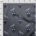 thumbnail image 2 of oneOone Cotton Poplin Fabric Leaves|Bird & Floral Block Print Fabric BTY 56 Inch Wide, 2 of 4