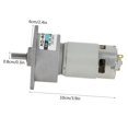 thumbnail image 1 of LAFGUR DC12V/24V 35W Micro DC Metal Gear Motor Speed Adjustable CW/CCW,DC Gear Motor,Motor, 1 of 8