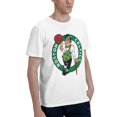 thumbnail image 2 of Celtics de Boston T-Shirt de Base à Manches Courtes pour Homme, Blanc, Moyen, 2 of 4