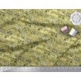 thumbnail image 3 of Soimoi Green Polyester Crepe Fabric Leopard,Snake & Wild Skin Decor Fabric Printed BTY 52 Inch Wide, 3 of 3