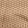 thumbnail image 1 of oneOone Coton Flex Brun Tissu Trèfle Matière de Robe Tissu Imprimé Tissu au Mètre 40 Pouces de Large, 1 of 4