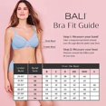 thumbnail image 2 of Bali Women's Satin Tracings Minimizer Underwire Bra, Rosewood, 40DDD, 2 of 6