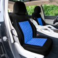 thumbnail image 3 of Universal Fit Car Seat Cover – Full Set of Automotive Seat Covers, Diamond Stitched Flat Cloth Cloth Seat Protector for Cars, Trucks, SUVs and Vans, Washable Seat Cover, 3 of 7