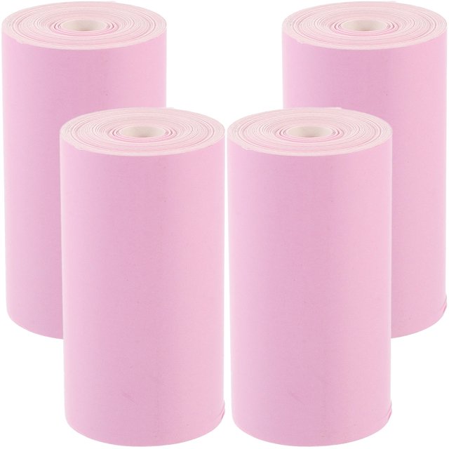 OULII 4 Rouleaux Papier Thermique Haute Concentration Imprimable pour Imprimantes 2.2x1.2x0.04 Po