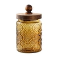 thumbnail image 2 of EGNMCR Organisateurs et Rangement de Garde-Robe, Organisation et Rangement, Bacs de Rangement, Contenants de Rangement Pot de Rangement en Verre Coloré 700 ml pour Collations et Thé de Cuisine Domestique Pot de Rangement en Verre, 2 of 6