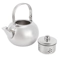 thumbnail image 1 of Teakettle, Teapot Stovetop Teapot Set Stainless Steel Teakettle Tea Kettle, For Home Restaurant Office Kitchen Silver 14cm 1L, 1 of 8