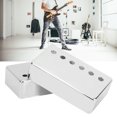 thumbnail image 1 of Electric Guitar Humbucker Covers, Nickel Portable 2Pcs Durable Guitar Pickup With High Strength For Musical Instrument Accessories For  Electric Guitar, 1 of 8