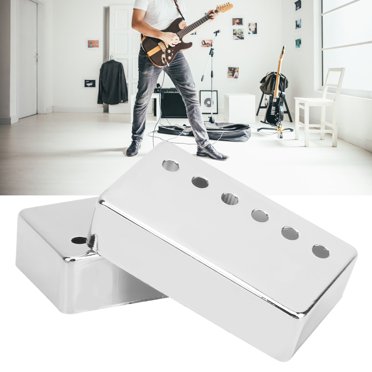 2Pcs Electric Guitar Pickup Closed Shell, Coil Pickup Covers 50mm and 52mm Musical Instrument Accessories for Electric Guitar