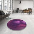thumbnail image 4 of Ahgly Tapis Rectangulaire Lavable en Machine Intérieur Transitionnel Orchidée Violet, 3 Pieds x 5 Pieds, 4 of 7