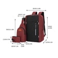 thumbnail image 2 of EGNMCR Backpack Three Piece Set. Large Capacity USB Student Backpack. Suitable For School And Outdoor Travel.Computer Bag For Men And Women With Large Capacity backpack backpack, 2 of 2