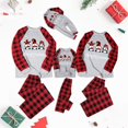 thumbnail image 2 of Family Christmas Pjs Matching Set Gnomes Plaid  Baby Soft Sleepwear, 2 of 9