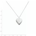 thumbnail image 3 of Sterling Silver Rhodium-plated 20mm MOM Heart Locket QLS241-18 (25mm x 20mm), 3 of 3