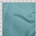 thumbnail image 4 of oneOone Viscose Chiffon Light Blue Fabric Kids Alphabet Craft Projects Decor Fabric Printed By The Yard 42 Inch Wide, 4 of 4