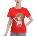 thumbnail image 1 of T-Shirt Basique à Manches Courtes pour Femmes Detective Conan Haihara Ai, 1 of 6