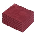 thumbnail image 3 of Fridja Super Soft Washcloths Towel Set 6 Pack, Solid Color Highly Absorbent Wash Cloth for Bathroom, Hotel, Spa and Kitchen, Multi-Purpose Hand Towels and Face Cloths 11.8'' x 27.5'', Brown, 3 of 4