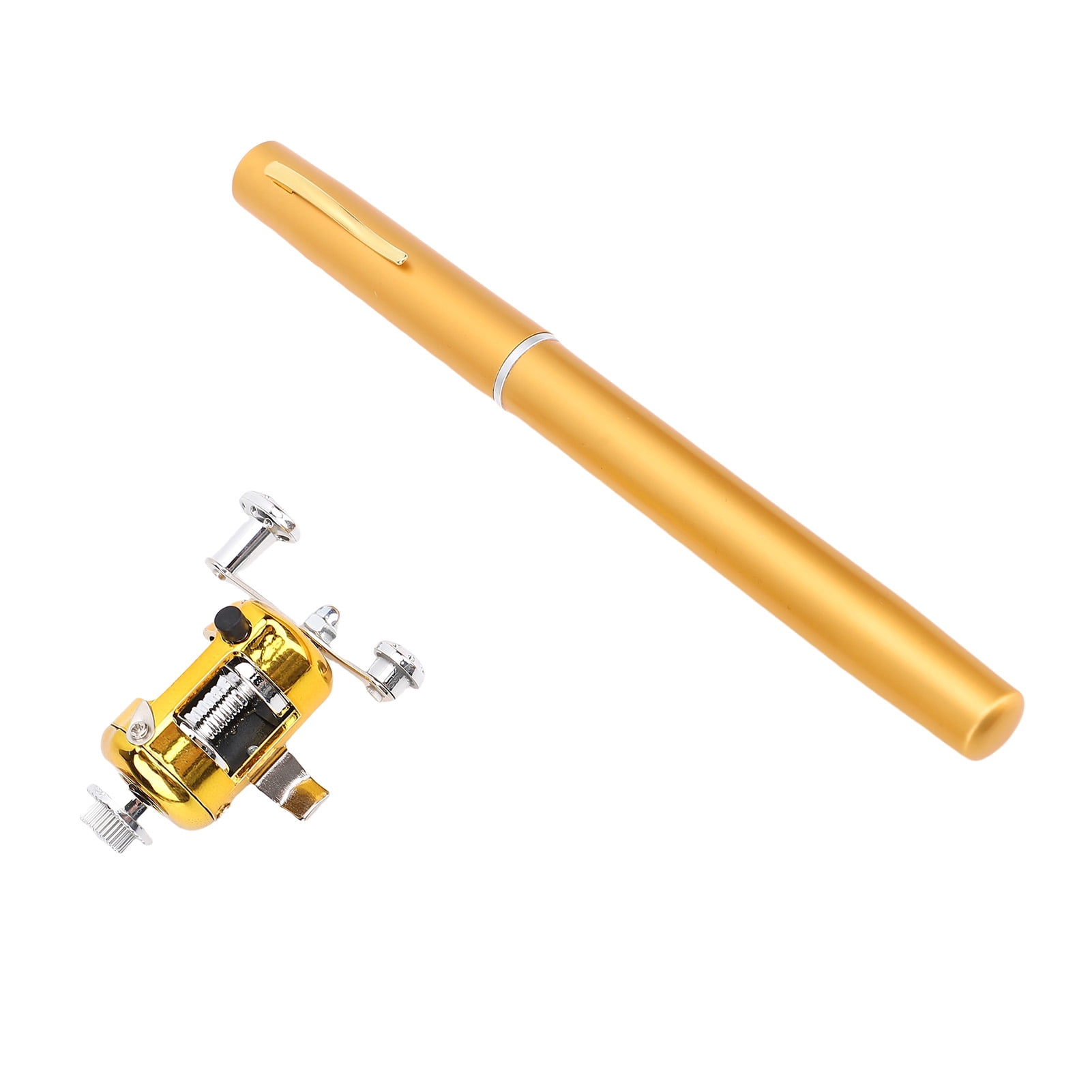 Portable Pen Fishing Rod, Lightweight Pocket Fishing Rod with Reel, High Strength, Fashion Statement for Fishing