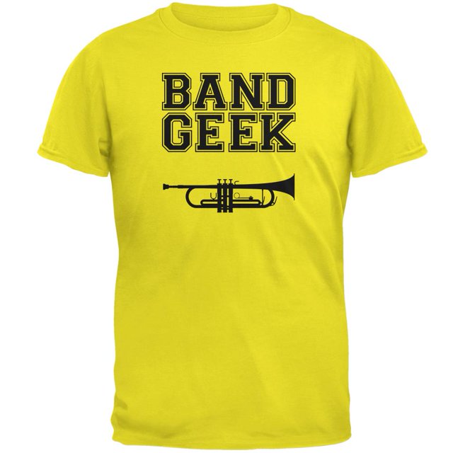 Band Geek Trumpet Mens T Shirt