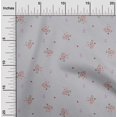 thumbnail image 1 of oneOone Viscose Chiffon Fabric Leaves & Flower Floral Printed Craft Fabric BTY 42 Inch Wide, 1 of 4