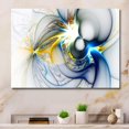 thumbnail image 3 of Designart Shining Multi Colored Plasma Canvas Wall Art, 3 of 4