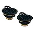 thumbnail image 3 of Westbrass D2145-62 Two Post Style Large Kitchen Basket Strainers in Matte Black, 3 of 4