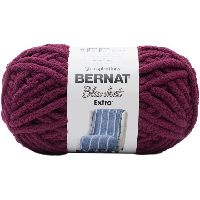 Bernat® Blanket Extra™ Yarn, Polyester #7 Jumbo, 10.5oz/300g, 97 Yards
