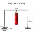 thumbnail image 4 of Photography 2.4x3 Meters/7.9x9.8ft Heavy Duty Studio Photography Background Support System Metal Backdrop Stand Adjustable Backdrop Bracket with Large Base Carrying Bag Photography, 4 of 7
