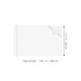thumbnail image 2 of COOPHYA Electrostatic Adhesion Whiteboard Sticker Roll White Dry Erase Board for Home Use with PP Material, 2 of 8