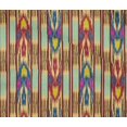 thumbnail image 4 of oneOone Cotton Flex Fabric Stripe Ikat Print Fabric BTY 40 Inch Wide, 4 of 4
