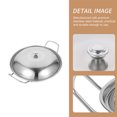 thumbnail image 4 of 1 Ensemble de Poêles de Cuisine en Acier Inoxydable Poêle de Cuisson Réutilisable Batterie de Cuisine pour la Maison, 4 of 9