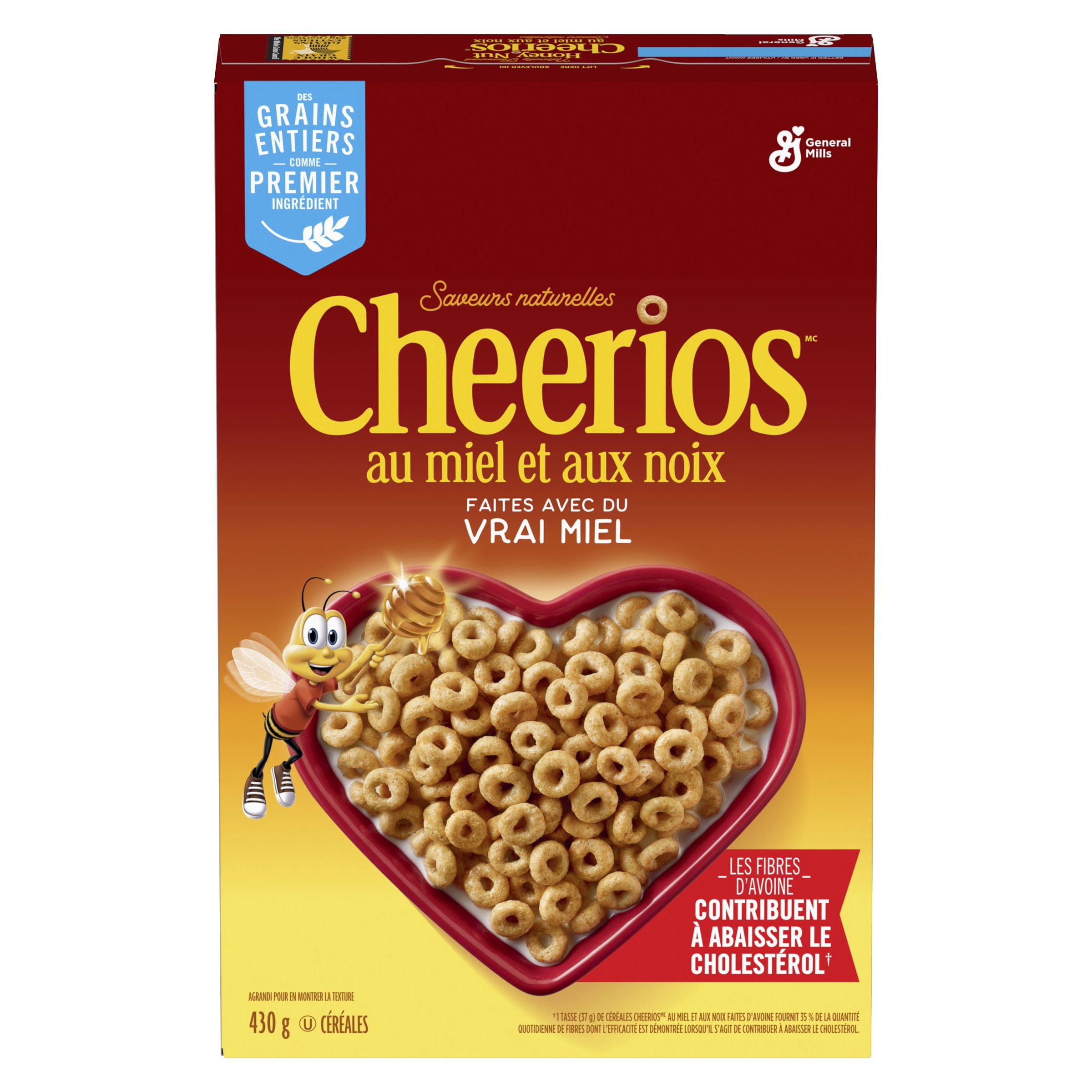 General Mills Au Miel Et Aux Noix Cheerios Cereales