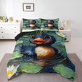 thumbnail image 1 of Erosebridal Ensemble de Douillette pour Tout-Petit avec Ornithorynque Mignon, Couette d'Animaux Australiens de Dessin Animé, Réversible 2 Pcs, 1 of 7