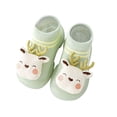 thumbnail image 1 of EDFBUYKRS Summer And Autumn Comfortable Toddler Shoes Cute Deer Rabbit Pattern Children Mesh Breathable Floor Sneakers, 1 of 4