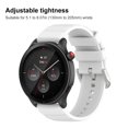 thumbnail image 4 of Soft Silicone Band Quick Release Strap For  GTR 4, Casual And Fashionable, Adjustable Tightness With Pin Buckle Closure, Easy Installation Fit For  GTR 2, Fit For, 4 of 8