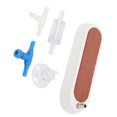 thumbnail image 3 of Fish Tank Air Refiner Aquarium Air Stone Disc Bubble Diffuser with Air Pump AccessoriesS White, 3 of 9