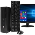 thumbnail image 1 of HP ProDesk 600G1 Desktop Computer PC, 3.20 GHz Intel i5 Quad Core Gen 4, 16GB DDR3 RAM, 1TB Hard Disk Drive (HDD) SATA Hard Drive, Windows 10 Home 64bit Refurbished, 1 of 11