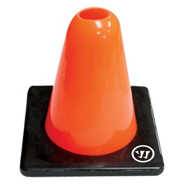 Cône de hockey sur glace/d'entraînement lesté Warrior - Orange - 1 lb