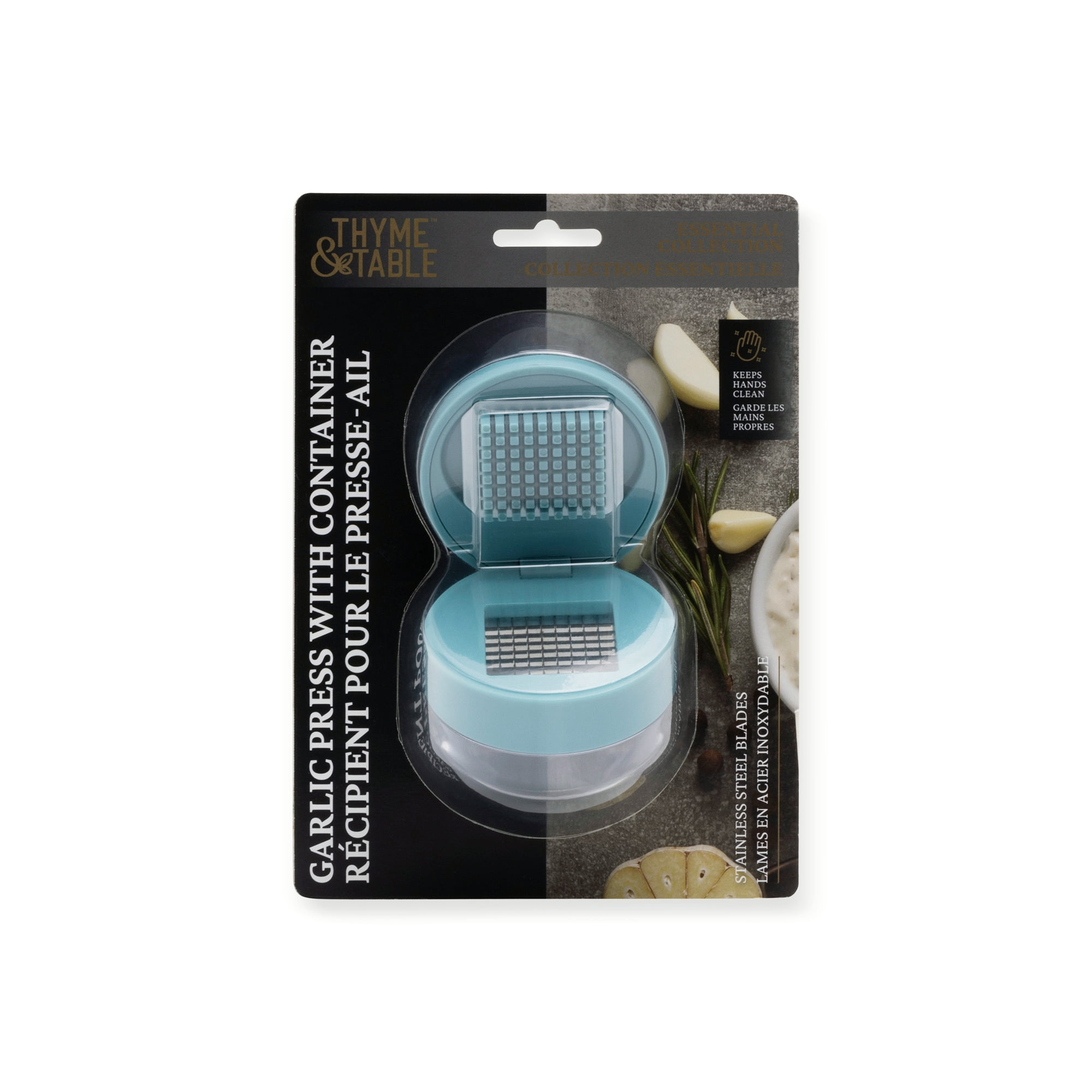 Thyme and Table Garlic Press Container
