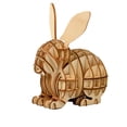 thumbnail image 1 of Wooden Puzzle Plaything 3D Puzzle Toy DIY Handmade Craft Puzzle Jigsaw Puzzle Model for Kids Children (Rabbit), 1 of 8
