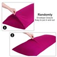 thumbnail image 4 of Unique Bargains Body Pillow cover Egyptian Cotton 1pc, 4 of 10