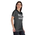thumbnail image 2 of Inkmeso Embrasse-Moi Je Suis Vaccinée T-shirt Drôle Pro-Vaccin à Col Rond pour Femmes-wg, 2 of 8