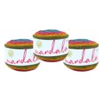 thumbnail image 1 of Lion Brand Yarn Mandala Multicolor Light DK Acrylic 3 Pack Yarn, 1 of 9
