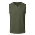 thumbnail image 4 of Débardeur à Col en V pour Homme Sans Manches sous-Vêtement pour l'Été Tenue Décontractée, 4 of 5