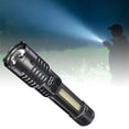 thumbnail image 4 of Hearth & Gear Bright Flashlight LED Flashlight With Zoomable Focus For Outdoor Activities Emergency & Everyday Use" Small Flashlights Powerful Mini Flashlights High Headlamp Battery Powe Track Light, 4 of 7