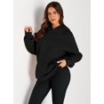 thumbnail image 2 of ORUYROP Sweat à Capuche Surdimensionné pour Femmes Pull Pull à Manches Longues avec Poche, 2 of 7