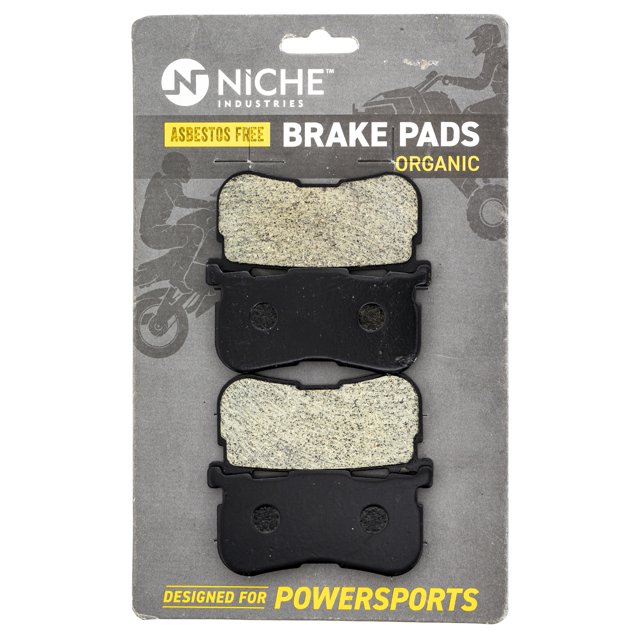 Niche Rear Brake Pad Set for Harley Davidson Freewheeler Organic Motorcycle 519-KPA2650D