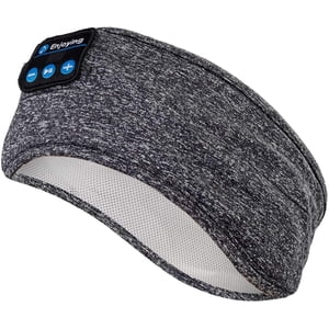Casque de sommeil sans fil, casque de sport Bluetooth Perytong avec ultra-fin HD Haut-parleurs stéréo parfait pour dormir, travailler, jogging, yoga, insomnie, Air Voyages, méditation