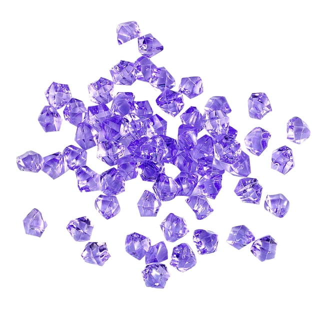 Binwennn Stepping Stones Outdoor Walkway for 100PCS Acrylic Gems Clear Ice Rocks Vase Rocks Centerpiece For Vase Fillers Party Table Scatter Wedding Display